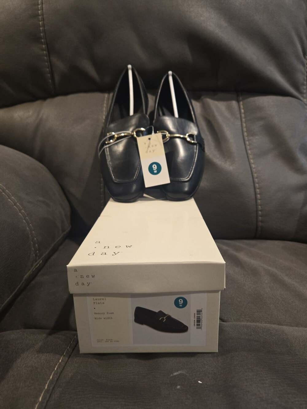 New A New Day Laurel Flats Size 9 w Memory Foam wide